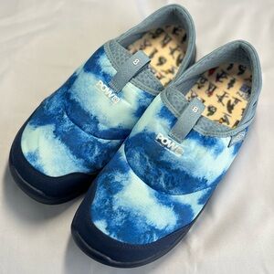 NWOT KEEN Men's Size 10 Whyser Lightweight Crushback Slip on Shoes blue/black